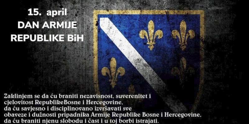 Javna čestitka povodom Dana Armije Republike Bosne i Hercegovine